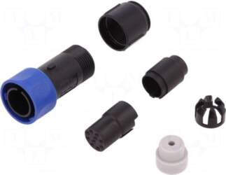BULGIN Connector: circular | plug |