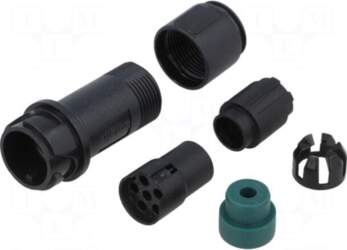 BULGIN Connector: circular | plug |
