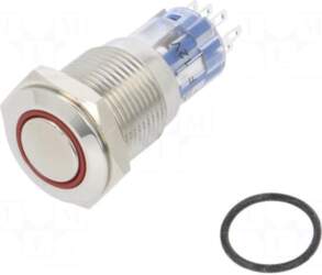 BULGIN Switch: vandal resistant | DPDT