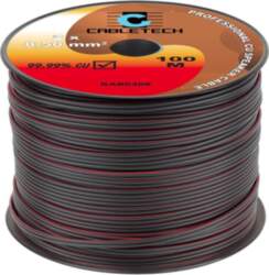 CABLETECH Speaker cable 0.5mm black