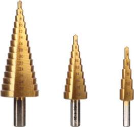 China HSS STEP DRILL - TITANIUM