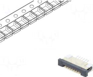 CONNFLY Connector: FFC (FPC) | horizontal