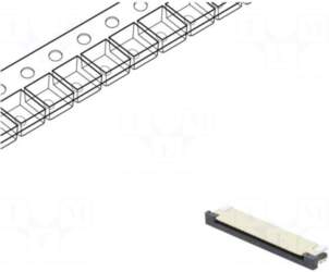 CONNFLY Connector: FFC (FPC) | horizontal