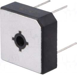DC COMPONENTS Bridge rectifier: single-phase |