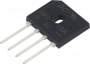 DC COMPONENTS Bridge rectifier: single-phase |