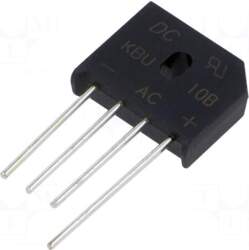 DC COMPONENTS Bridge rectifier: single-phase |