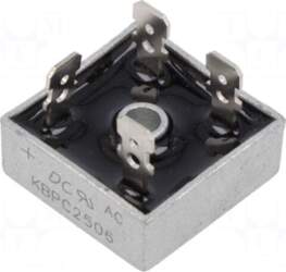 DC COMPONENTS Bridge rectifier: single-phase |