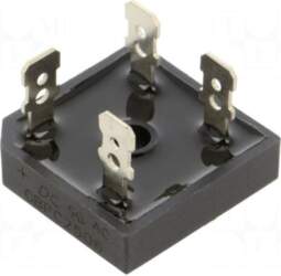 DC COMPONENTS Bridge rectifier: single-phase |