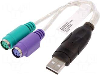 Digitus Adapter USB-PS2 | PS/2 socket