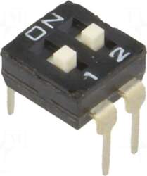 DIPTRONICS Switch: DIP-SWITCH | Poles number: