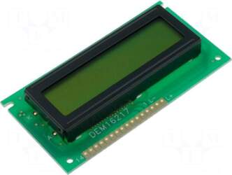 DISPLAY ELEKTRONIK Display: LCD | alphanumeric