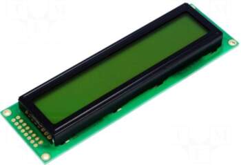 DISPLAY ELEKTRONIK Display: LCD | alphanumeric