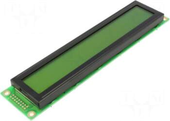 DISPLAY ELEKTRONIK Display: LCD | alphanumeric