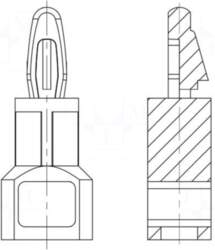 DREMEC Assembly stud | polyamide 66