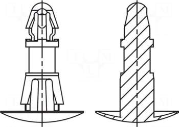 DREMEC Assembly stud | polyamide 66