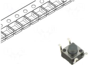 E-SWITCH Microswitch TACT | SPST-NO |