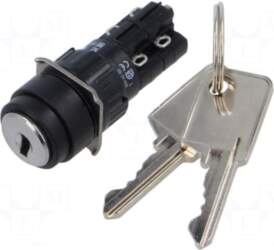 EAO Switch: rotary with key |
