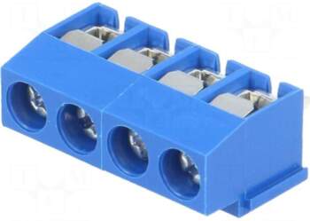 ECE PCB terminal block | angled