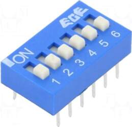 ECE Switch: DIP-SWITCH | Poles number:
