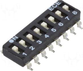 ECE Switch: DIP-SWITCH | Poles number: