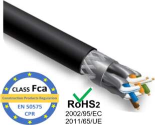 ElectroBase ® LAN Datortīklu kabelis, CAT7