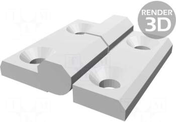 ELESA+GANTER Hinge | Width: 60mm |