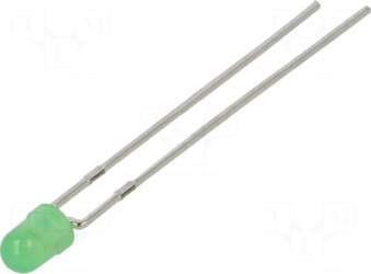 EVERLIGHT LED | green | 3mm
