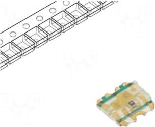 EVERLIGHT LED | orange/green/blue | SMD