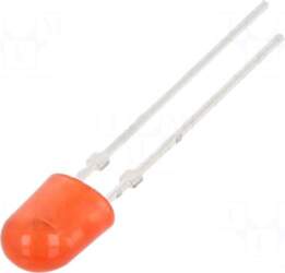 EVERLIGHT LED | red | oval