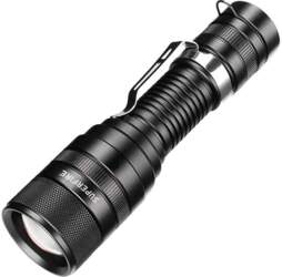 Flashlight Superfire F5, 1100lm, USB