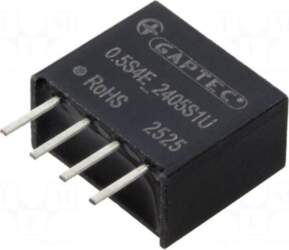 GAPTEC Electronic Converter: DC/DC | 500mW