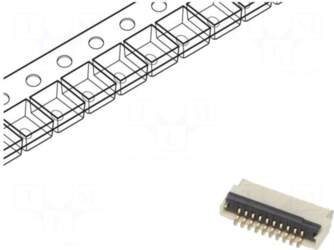 GCT Connector: FFC/FPC | gold flash