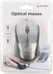 GEMBIRD Mouse | black,grey |