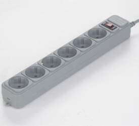 Gembird | SPG6-B-6C | Sockets quantity