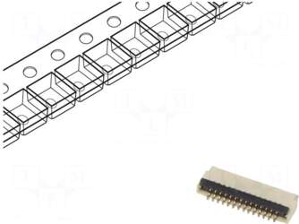 GCT Connector: FFC/FPC | gold flash