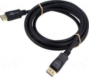 Goobay Cable | DisplayPort plug,both