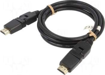Goobay Cable | HDMI plug movable