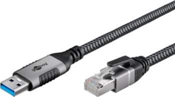 Goobay Ethernet cable USB-A 3.2