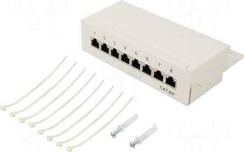 Goobay Patch panel | white |