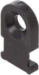 HELLERMANNTYTON Holder | screw | black