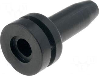 HELLERMANNTYTON Strain relief | Øhole: 3mm