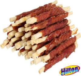 HILTON Duck wrap white rawhide stick