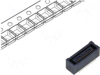 HIROSE Connector: PCB to PCB |