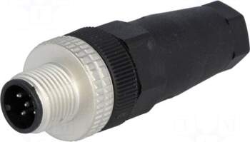HIRSCHMANN Plug | M12 | PIN:
