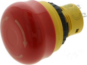 IDEC Switch: emergency stop | 16mm