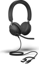 Jabra Evolve2 40 SE (black, MS