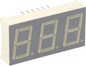 KINGBRIGHT ELECTRONIC Display: LED | 7-segment
