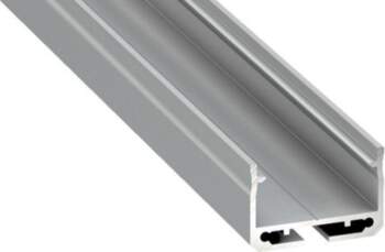LED Profile LUMINES SILEDA silver anodized