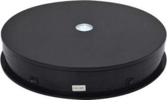 LED Rotating Turn-Table Display Stand, Round