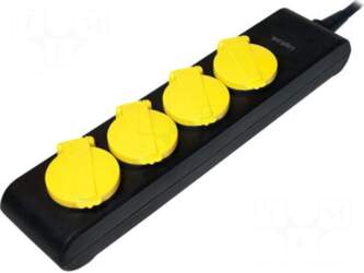 Logilink Plug socket strip: protective |